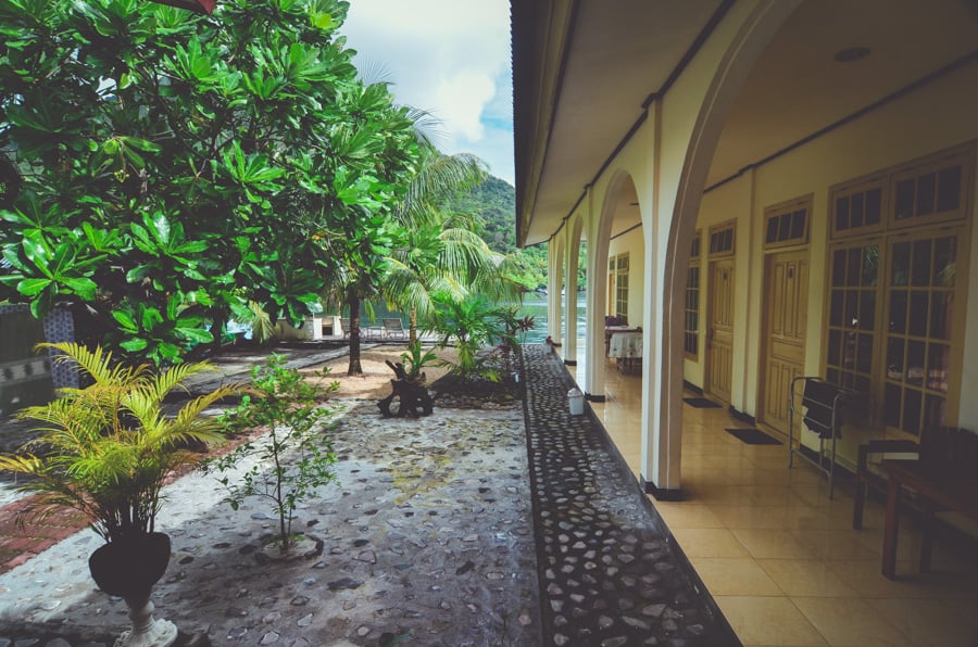 Vita guesthouse in the Banda Islands