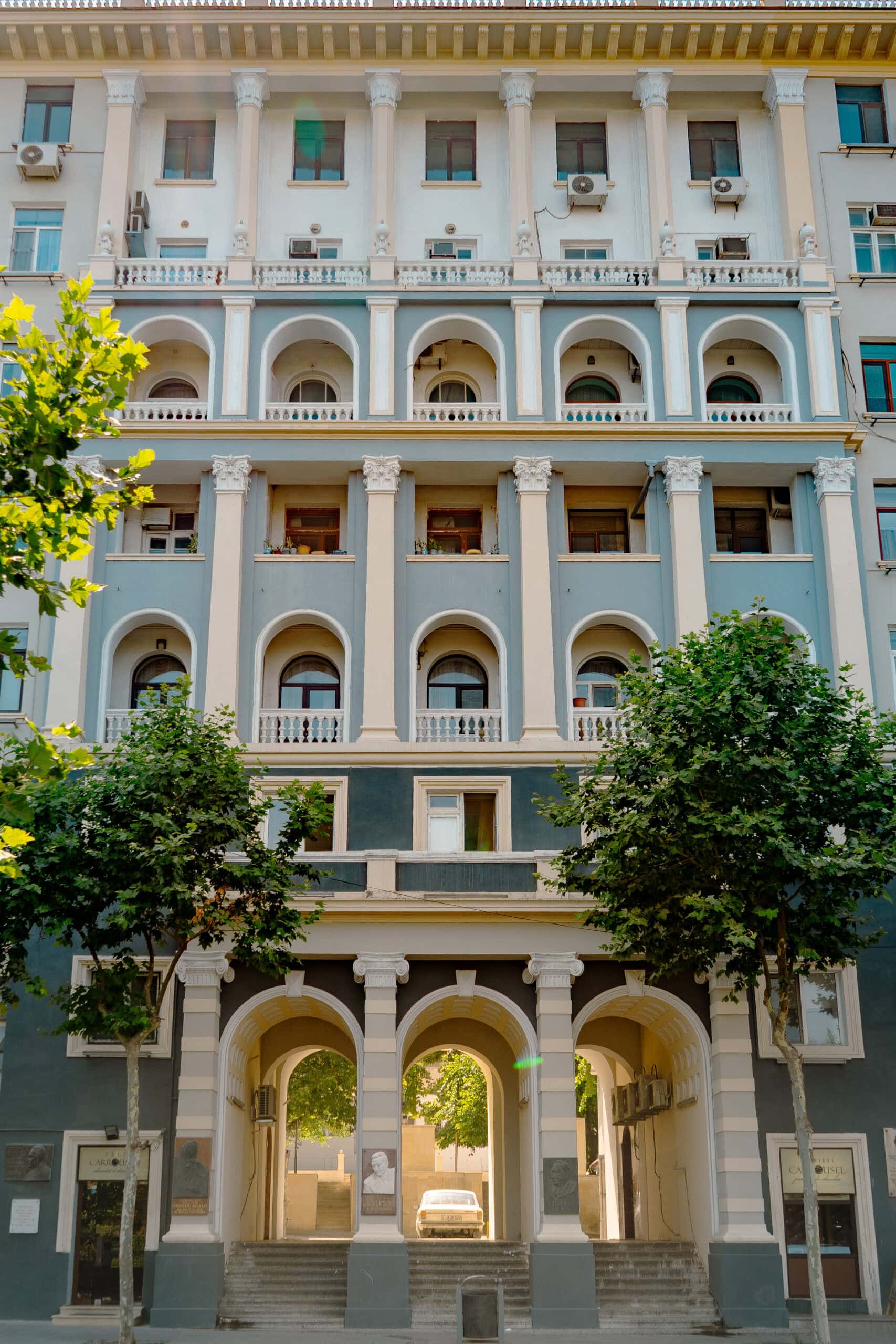 architecture in Baku, Azerbaijan