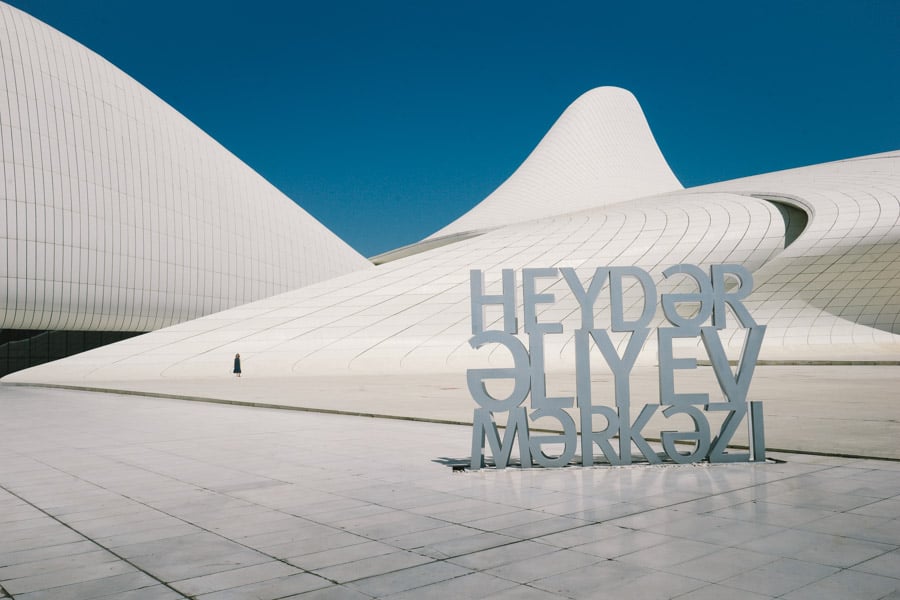 2 day Baku itinerary: Heydar Aliyev Centre