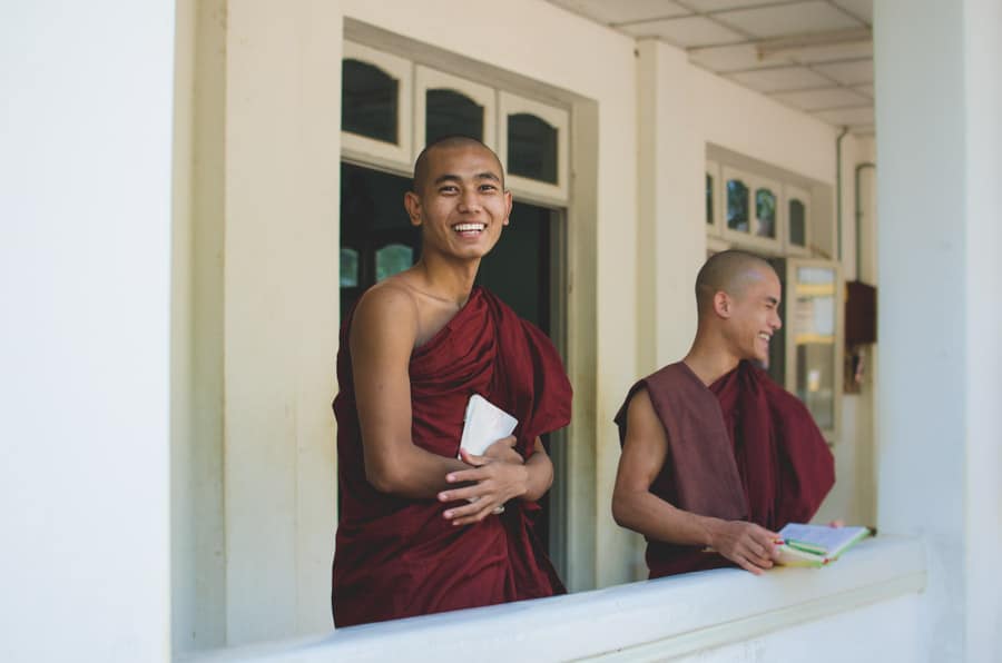 Travel  inspiration: Chatting with monks in Bagan, Myanmar