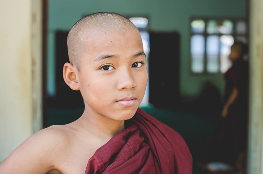 Travel  inspiration: Photographing monks in Bagan, Myanmar