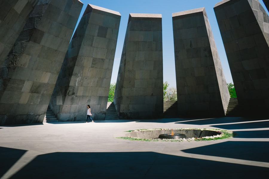 Genocide memorial in Yerevan