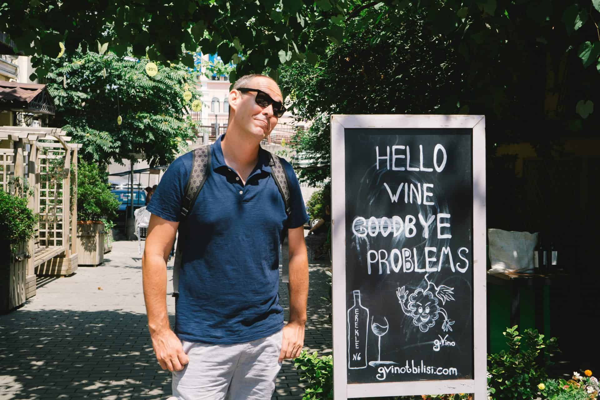 exploring wine bars in Tbilisi