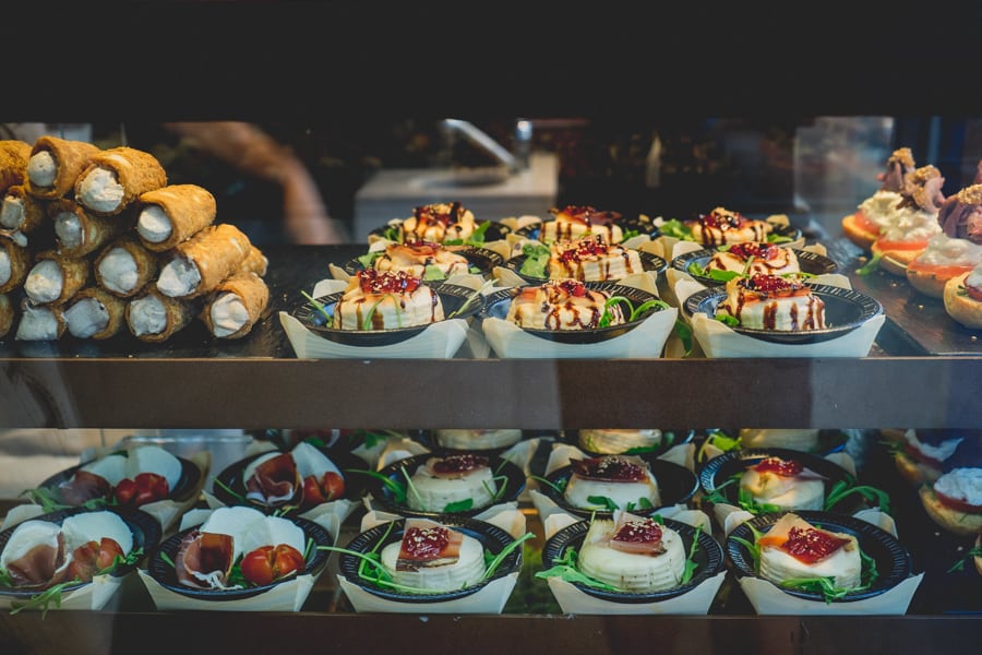 Tapas at Mercado de San Miguel 