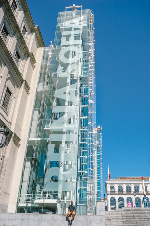 The Reina Sofia Museum in Madrid, Seen from the outside