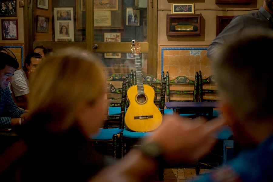 authentic flamenco in seville at casa anselma