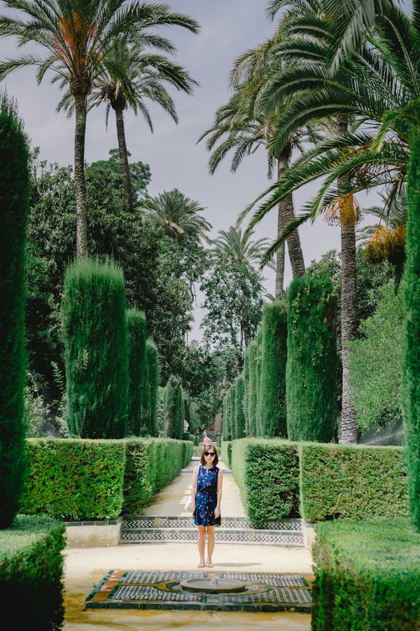 alcazar gardens
