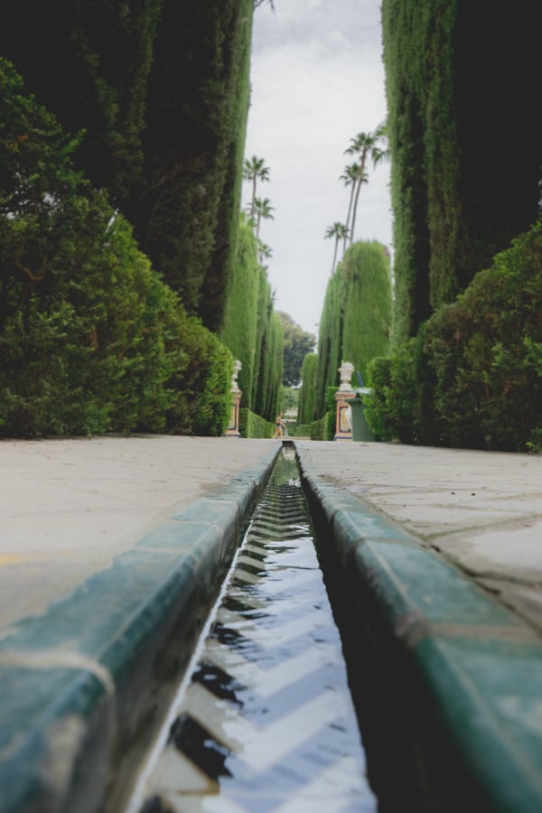 Alcazar, Seville gardens