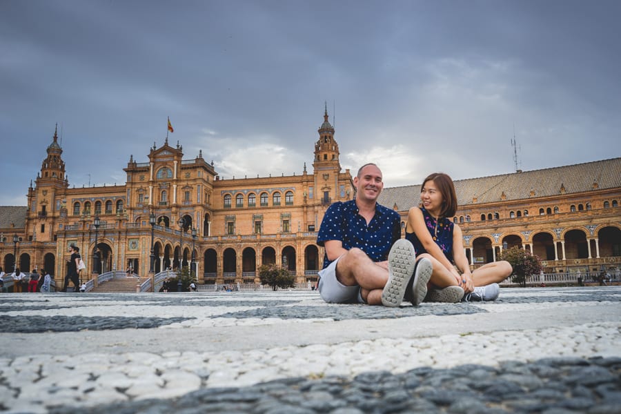 Plaza de Espana in Seville