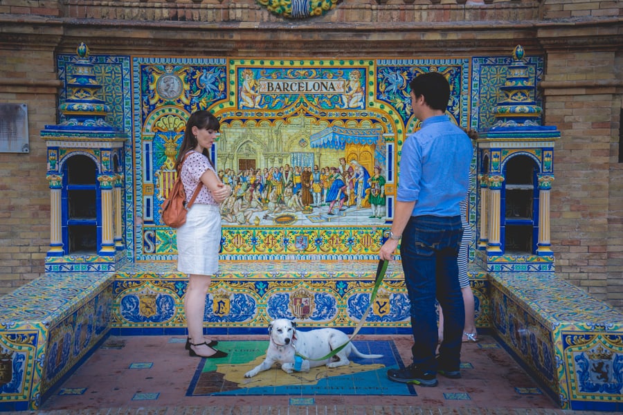Plaza de Espana in Seville