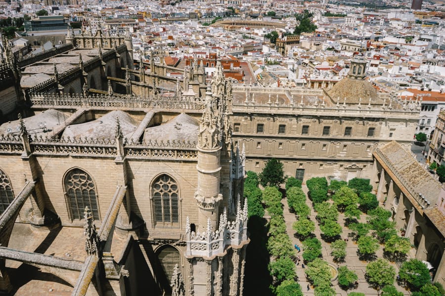 View from the top of the Giralda, Seville