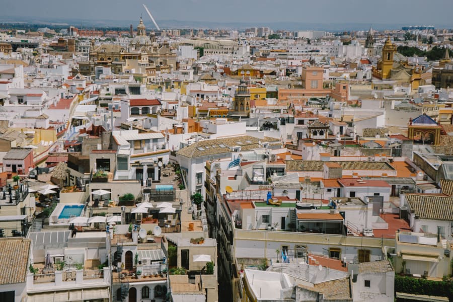 View of Seville from the Giralda Tower