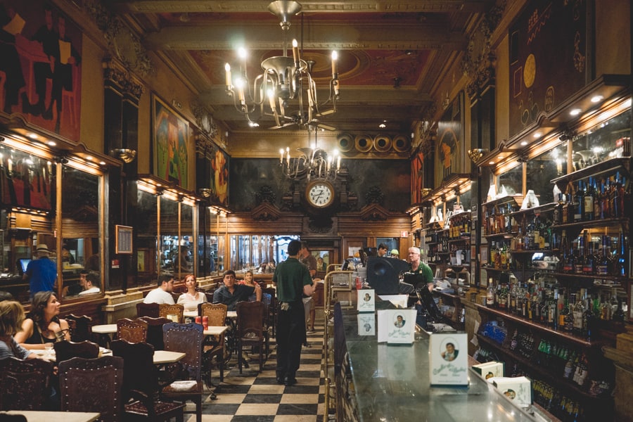 A Brasileira coffee shop in Lisbon
