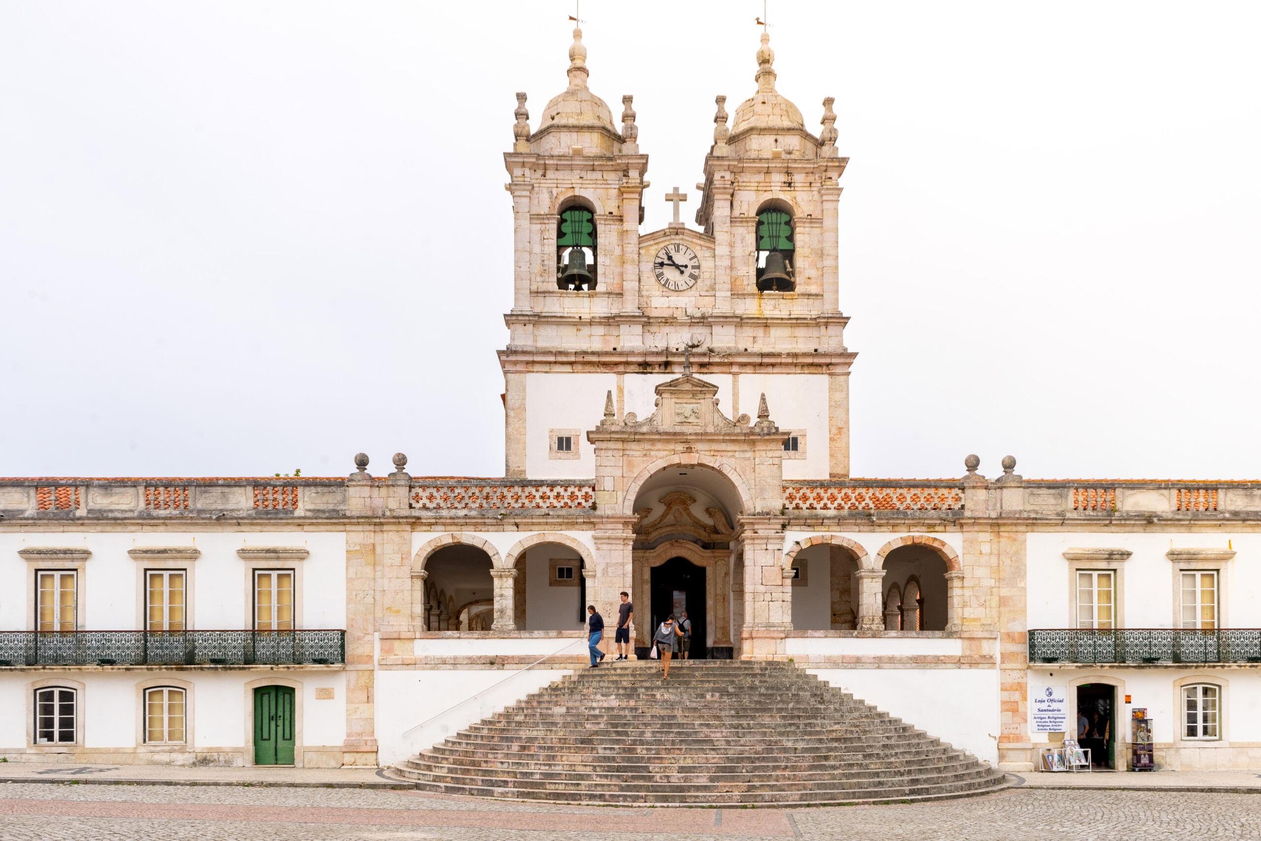 Facade of the Sanctuary of Our Lady of Nazaré

