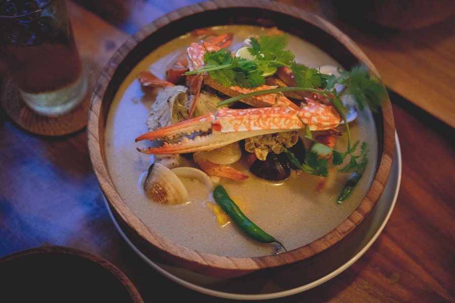 Blue Crab Boil at Seasoned restaurant, Ubud