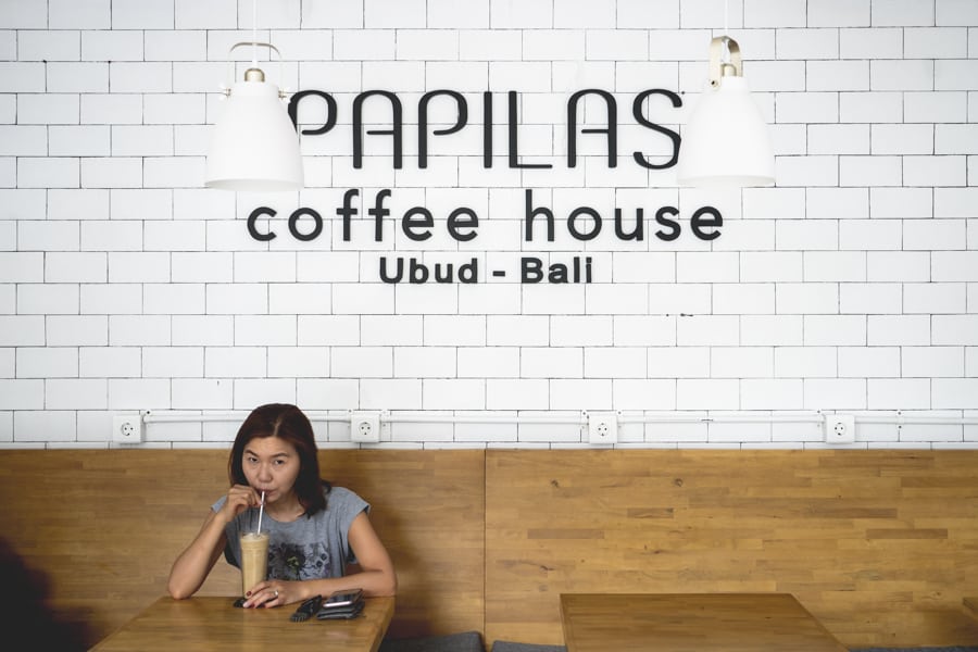 Ubud coffee shop