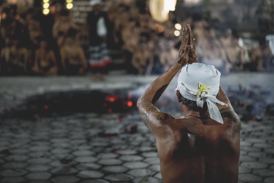 Kecak dance, Pura Dalem