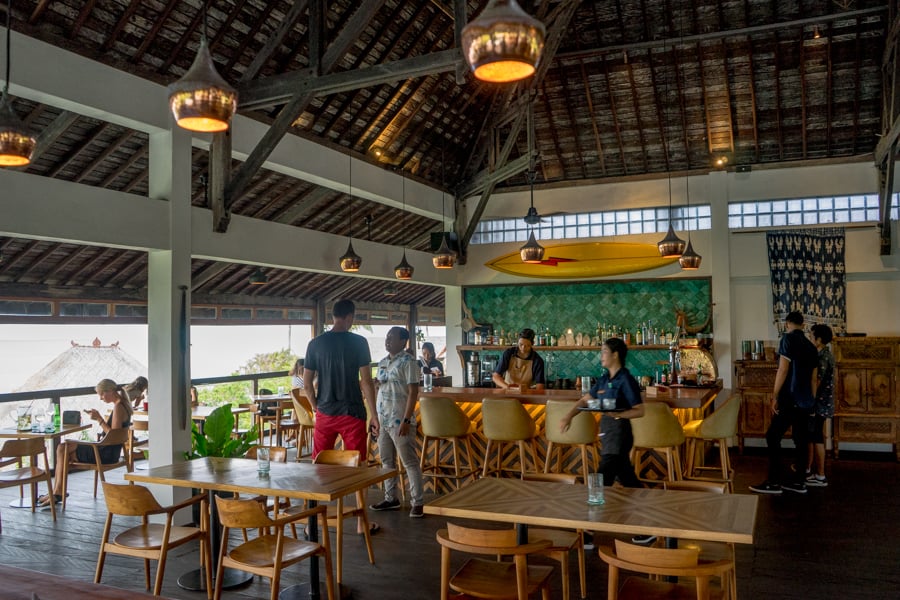 Mana Uluwatu restuarant