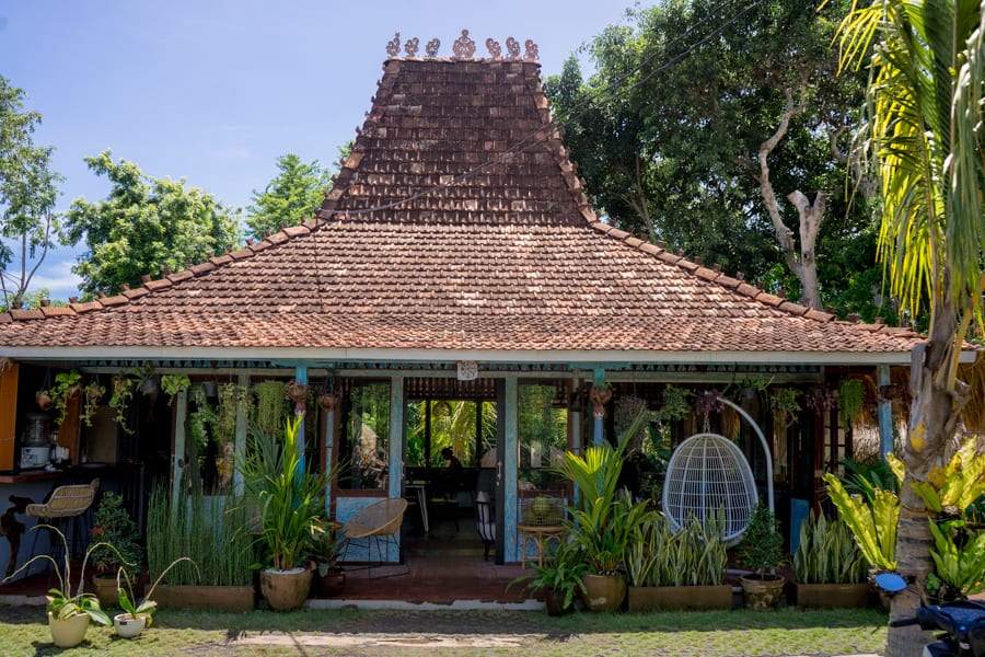 Sugar Rock restaurant, Padang Padang beach, Bali