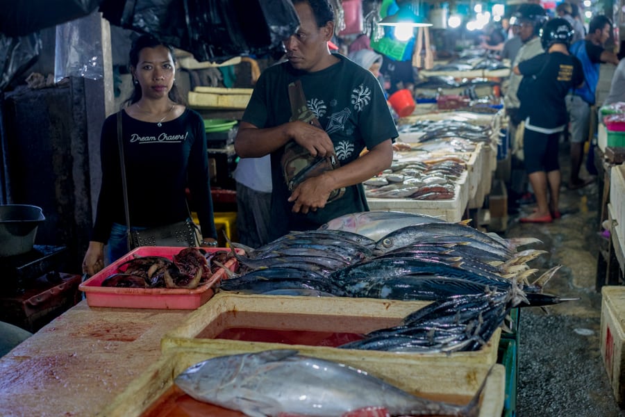 Jimbaran fish market, Bali
