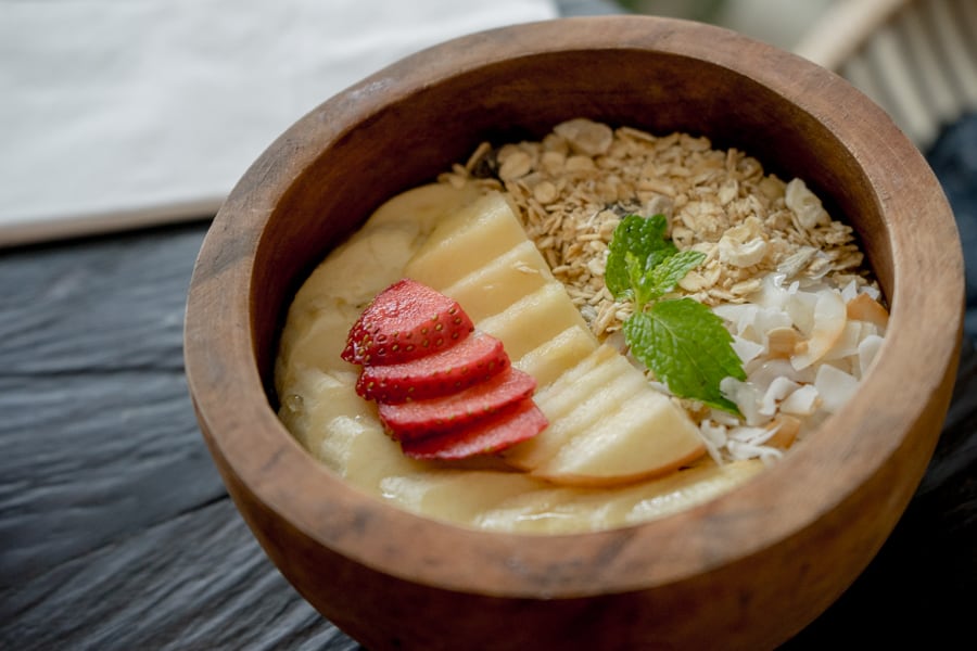 Frosen bowl at The Place With No Name, Padang Padang