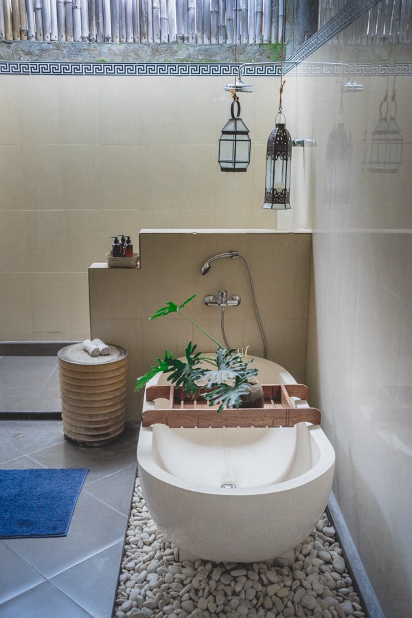Bathroom of Umalas Retreat 3 private villa in Bali