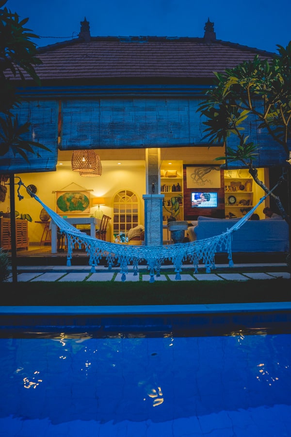 private villa in Bali