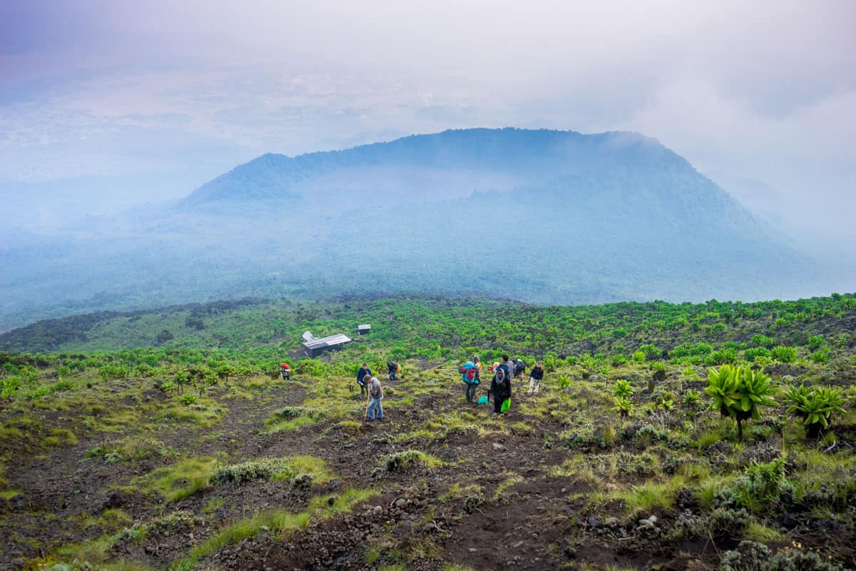Hiking Mount Nyiragongo 
