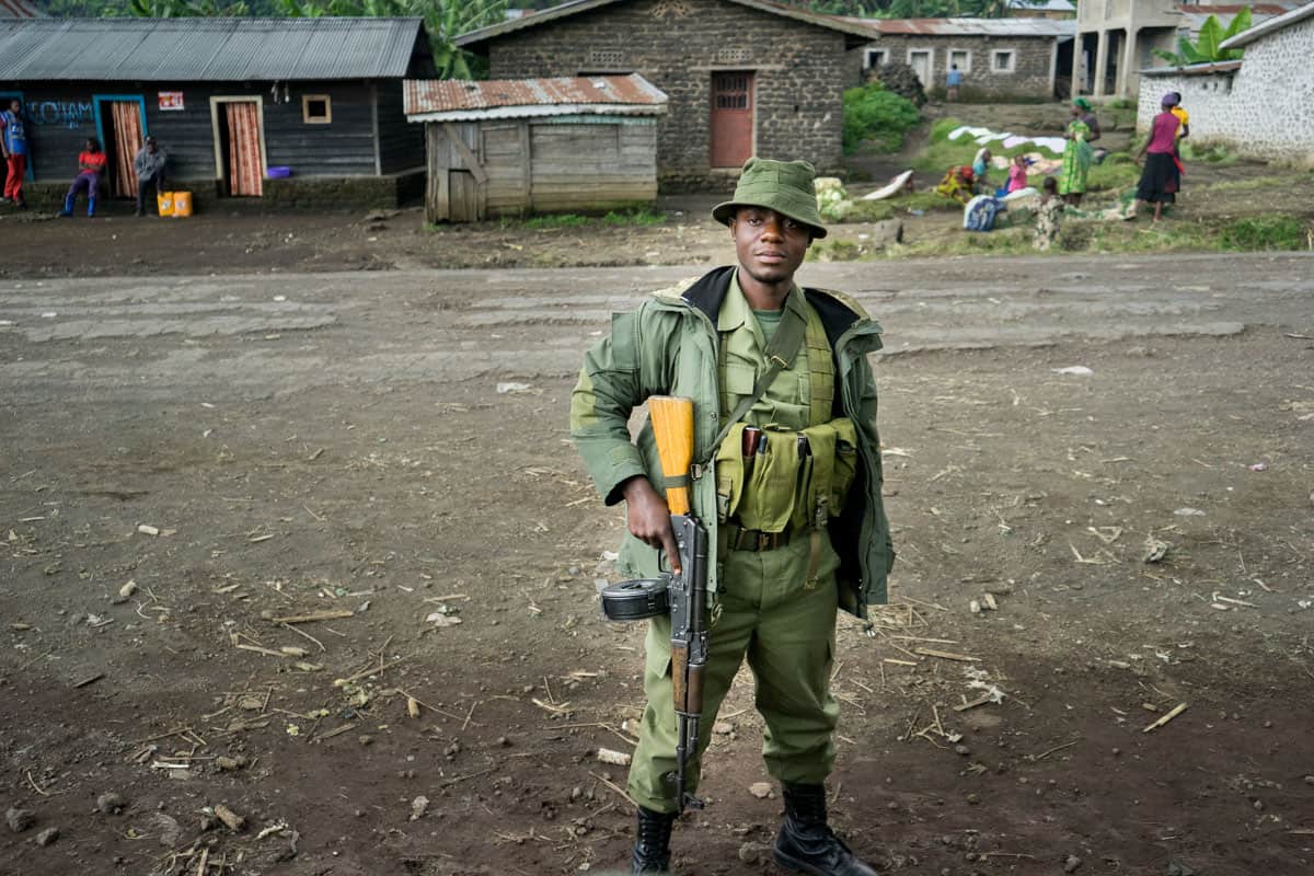 Virunga National Park ranger