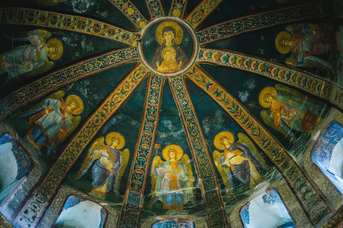  Chora Church dome, Istanbul
