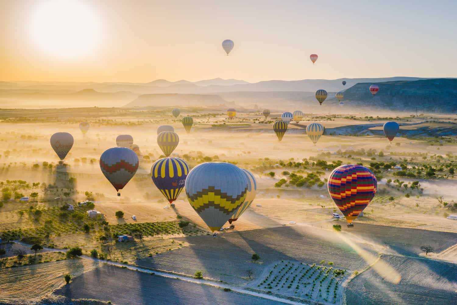 Hot air ballooning in Cappadocia