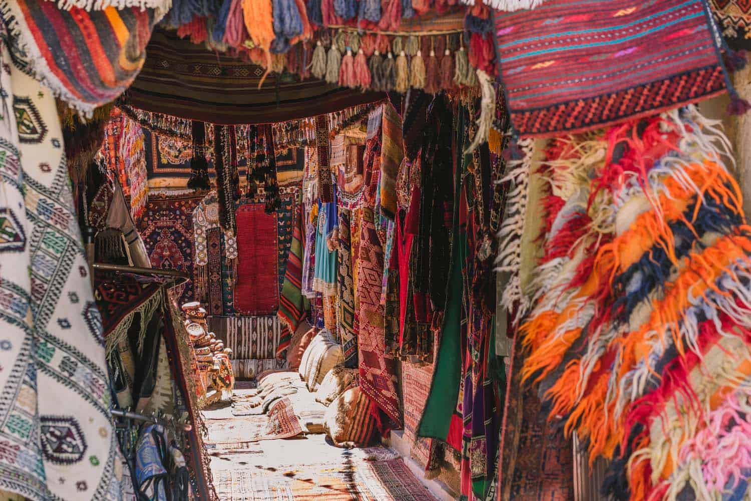 carpets for sale in Goreme