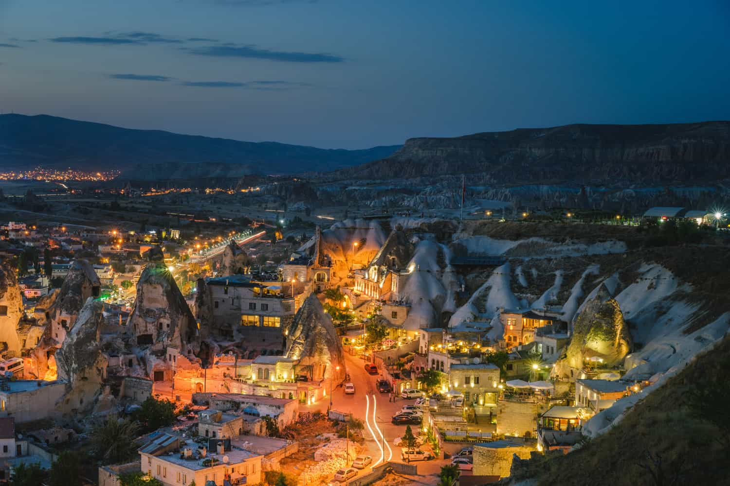 Sunset view point in Göreme