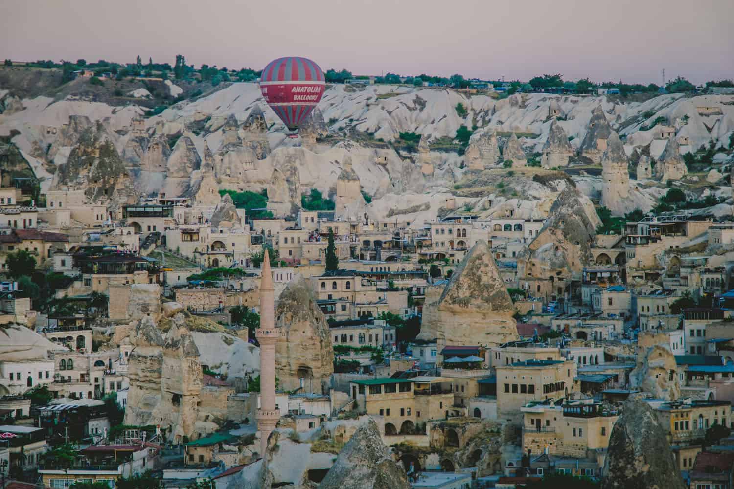 Balloons flight over Göreme