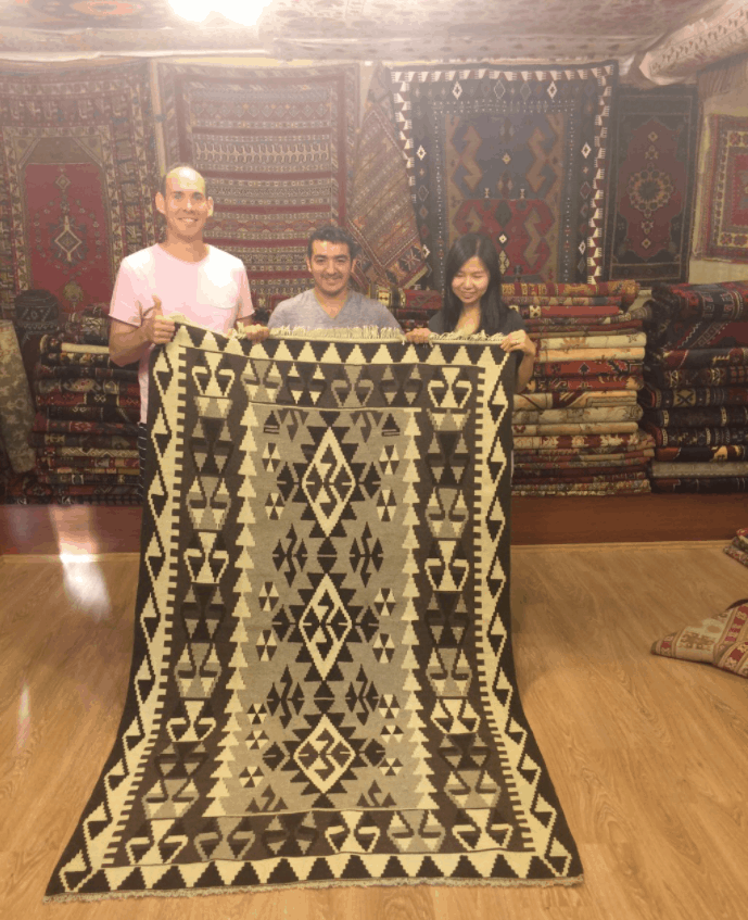 Carpet shopping in Cappadocia
