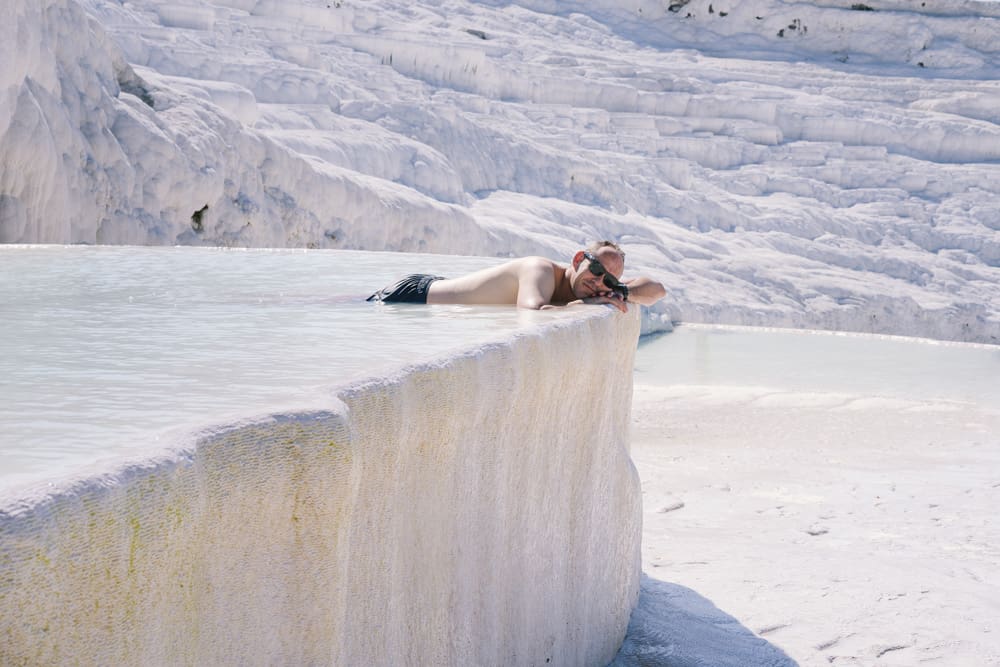 Pamukkale hot springs photography