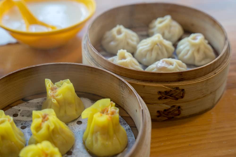 Steamed dumplings