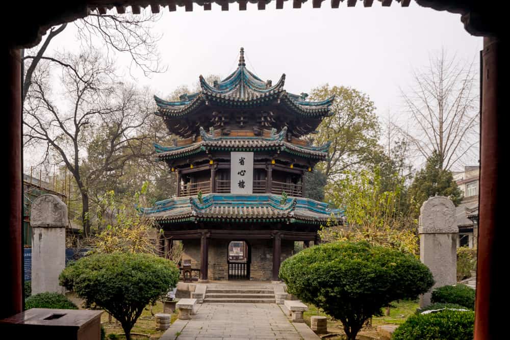 The Xi'an mosque's minaret
