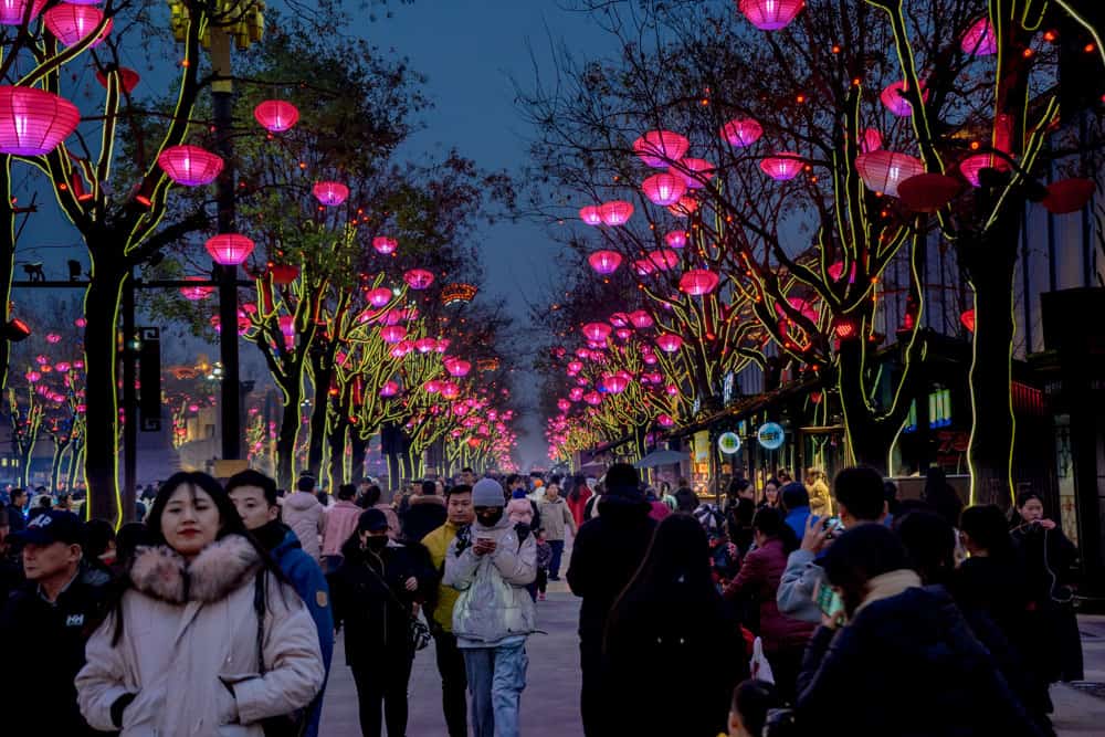 Great Tang All Day Mall in Xi'an, China