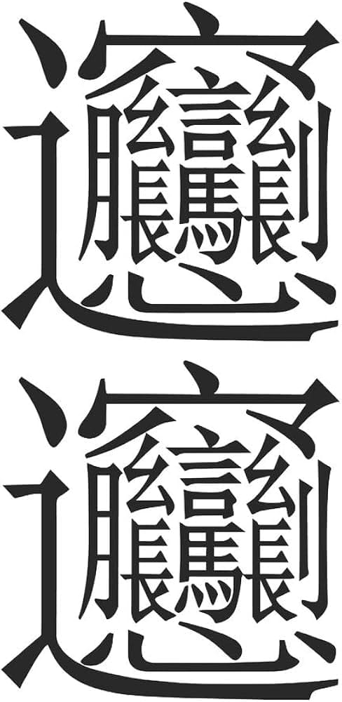 Chinese characters for Biang Biang noodles