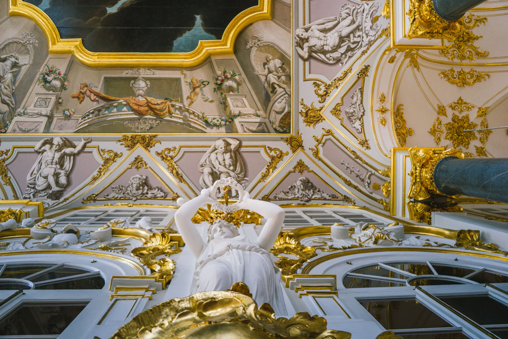 The Hermitage is one of the best museums of Europe