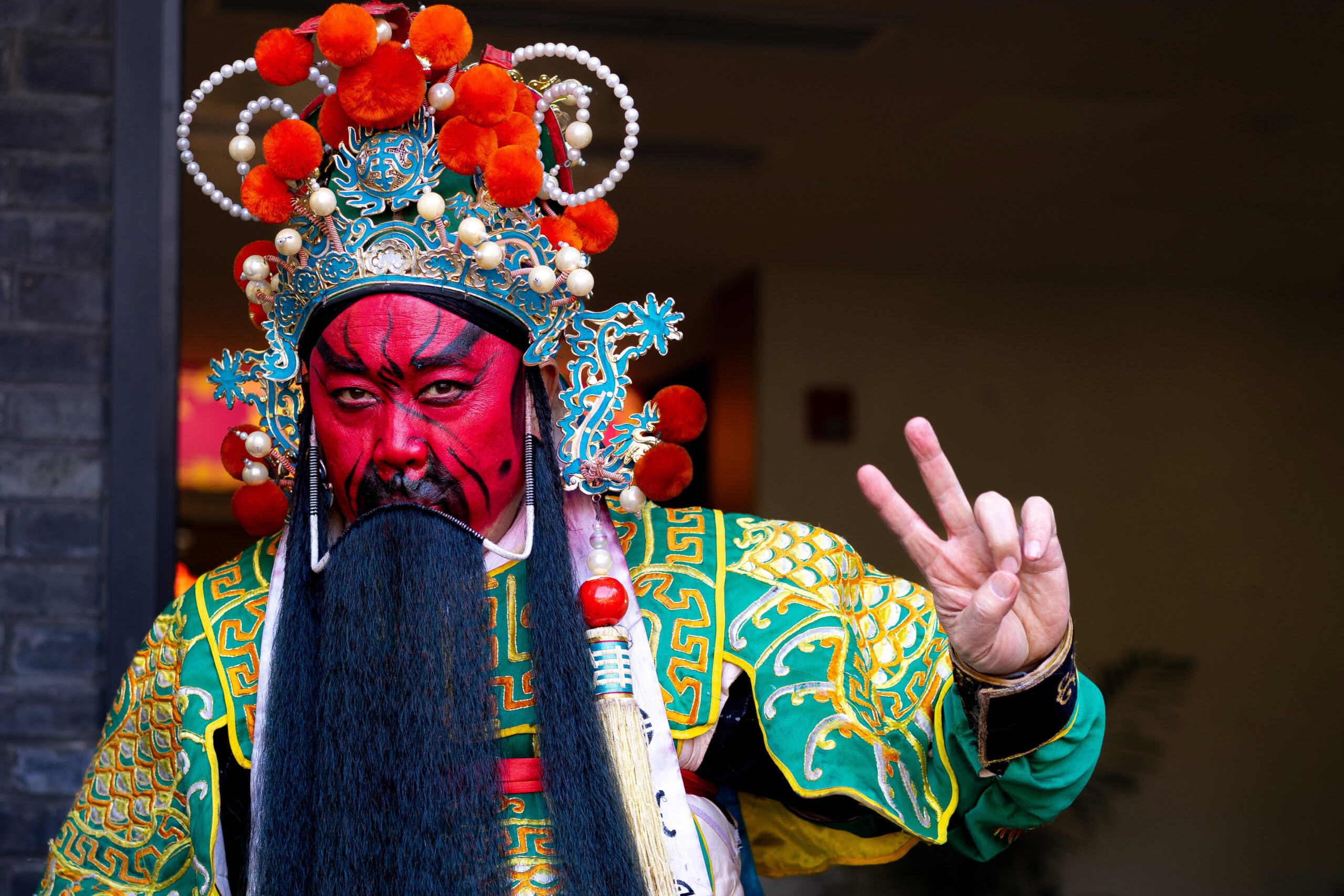 Sichuan Opera performer, Chengdu