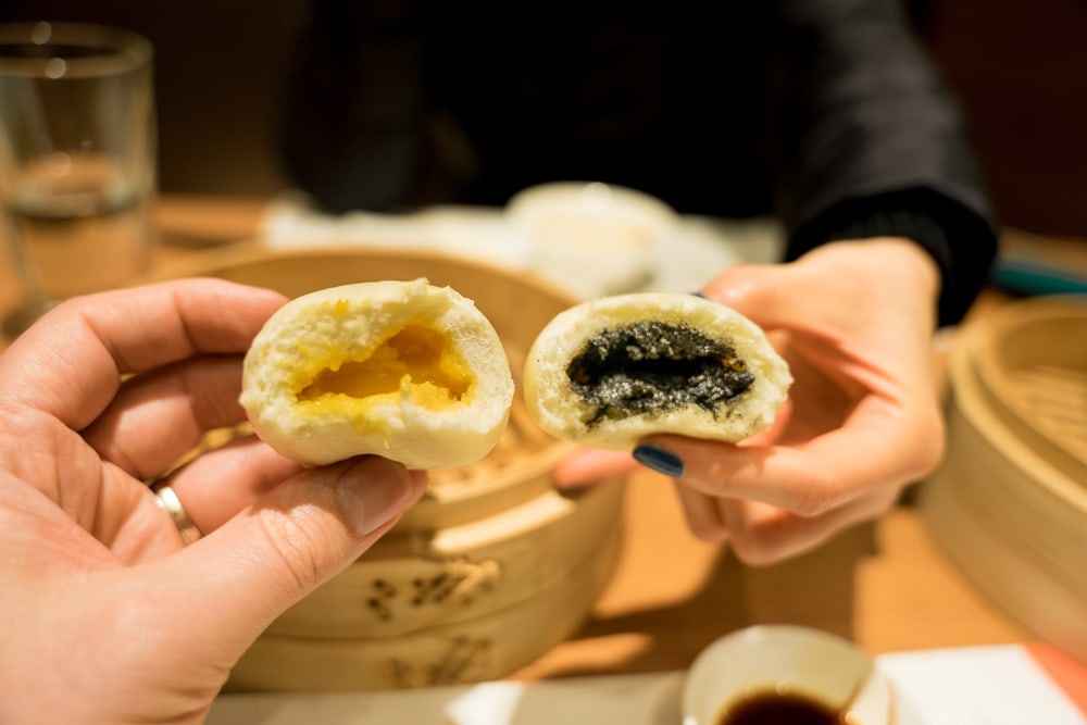 Din Tai Fung steamed buns