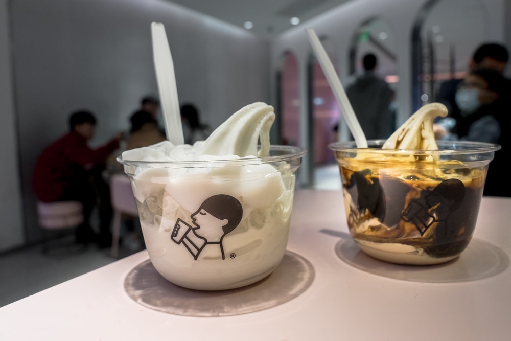 Hey Tea Ice cream