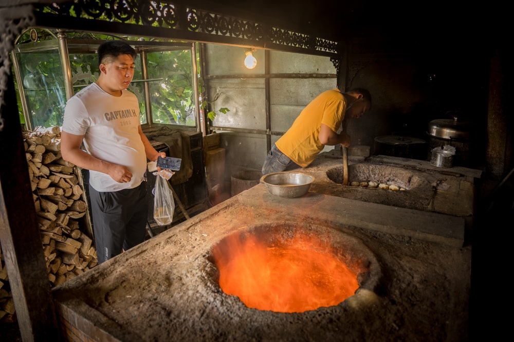 Samsa oven, Kashgar