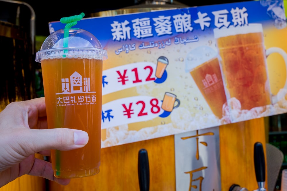 Kvass in Urumqi, China