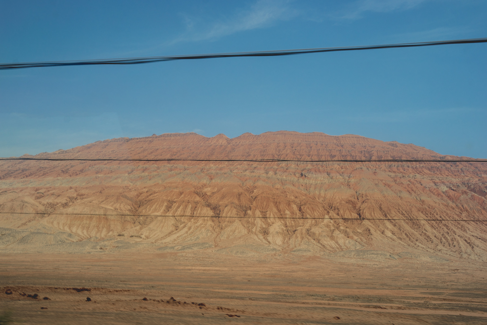 Flaming Mountain near Turpan, Xinjiang