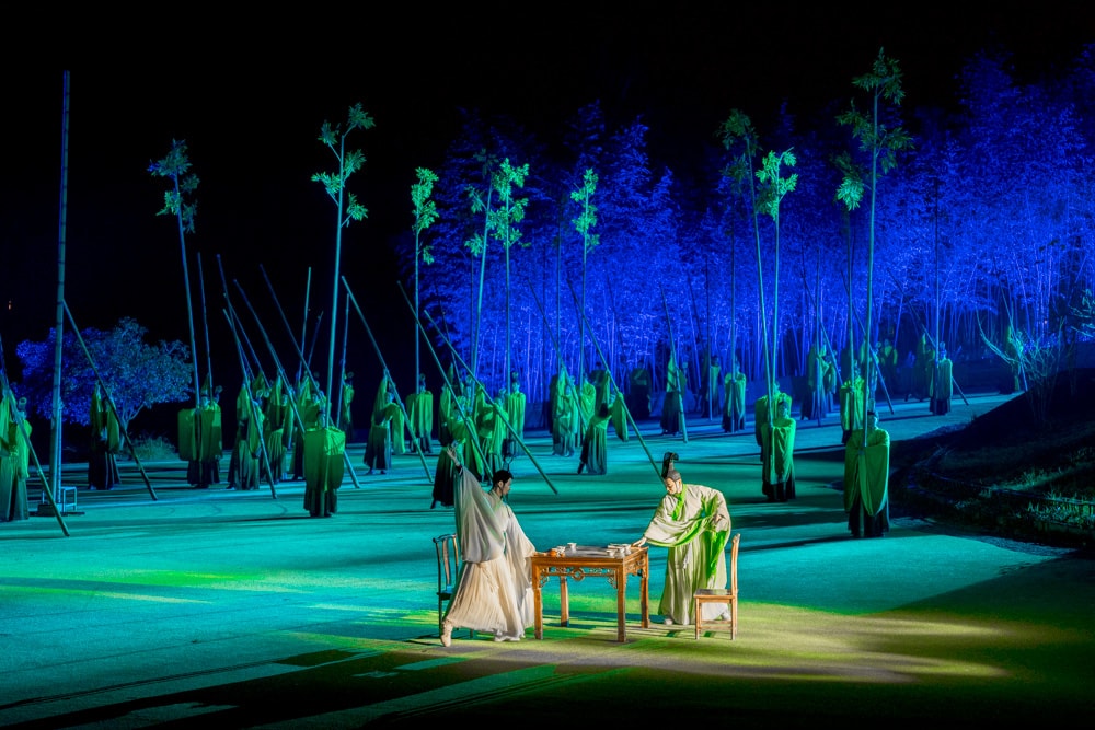Impression show Wuyishan