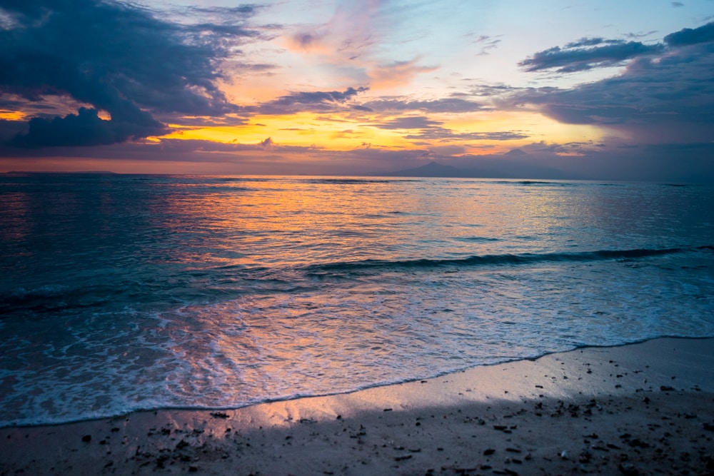 Sunset at Ombak on Gili Trawangan, Lombok