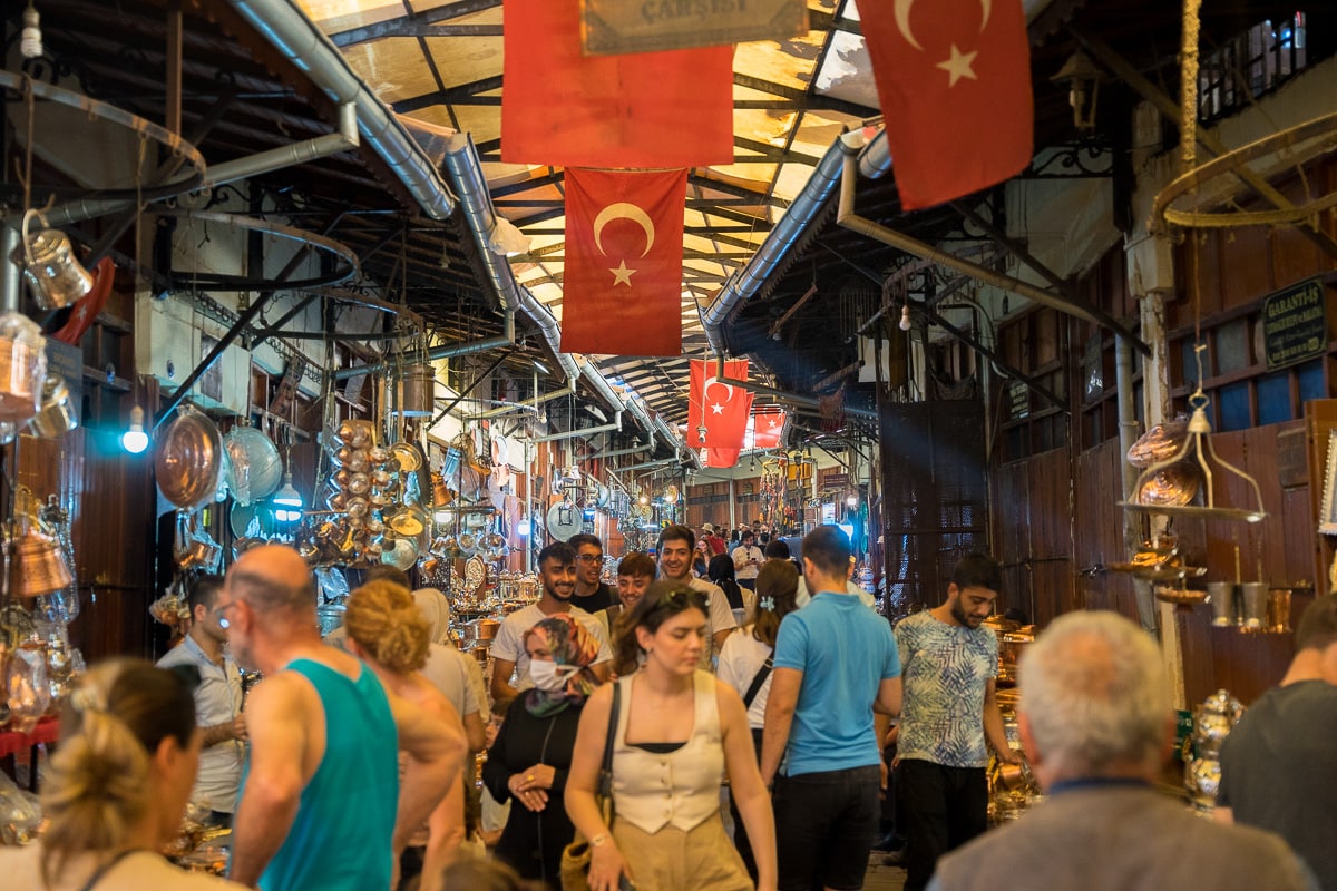 Coppersmith Bazaar in Gaziantep
